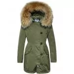 doudoune moncler chery femmes city mode hoodie button green